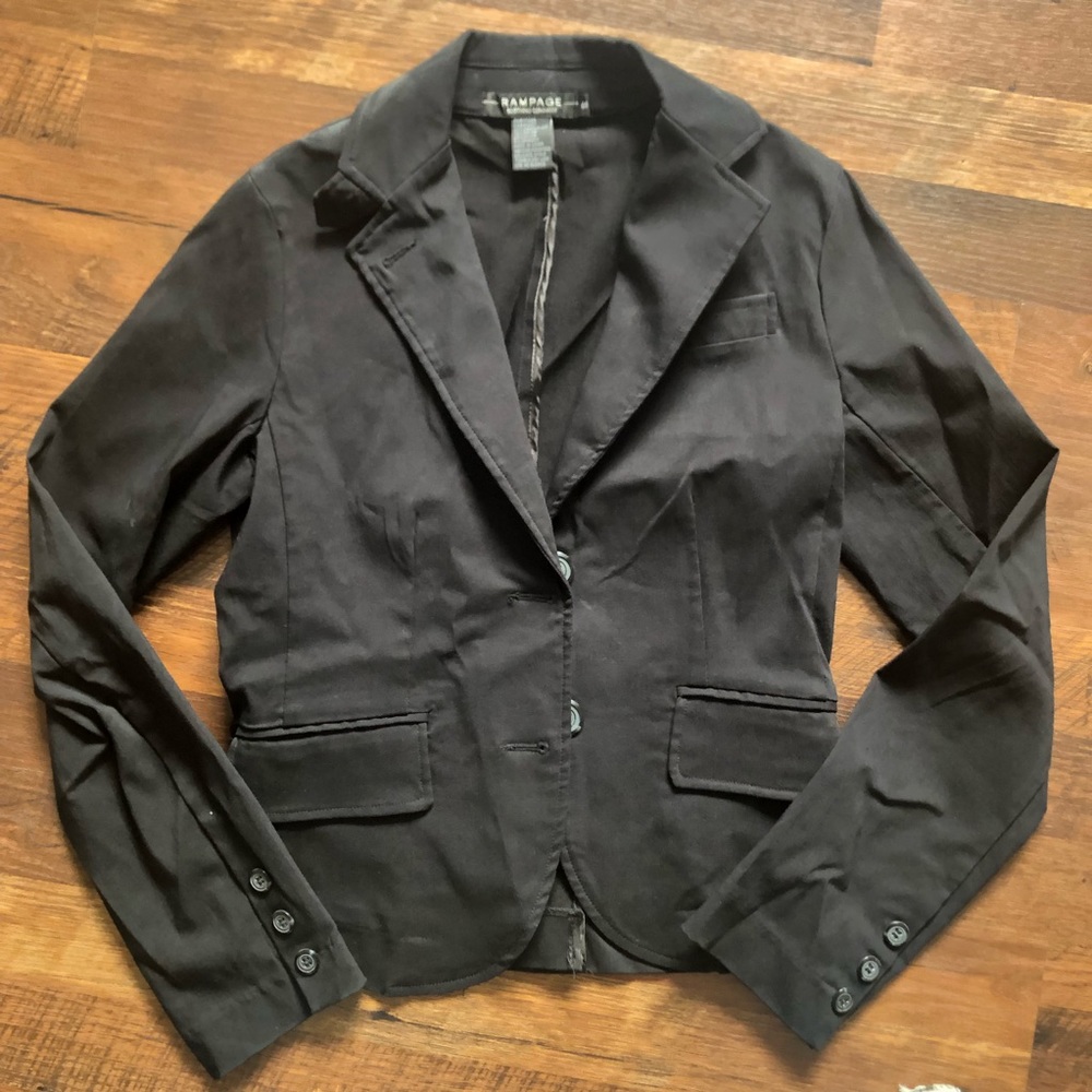 Rampage Black Suit Blazer